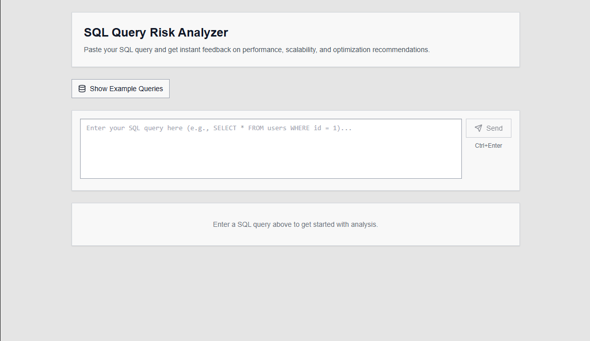 AI-Powered SQL Risk Analysis Tool